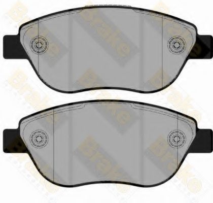 Brake ENGINEERING PA1851 Тормозные колодки для FIAT 500 C (Фиат 500 c) Brake ENGINEERING PA1851 Тормозные колодки для FIAT 500 C (Фиат 500 c)