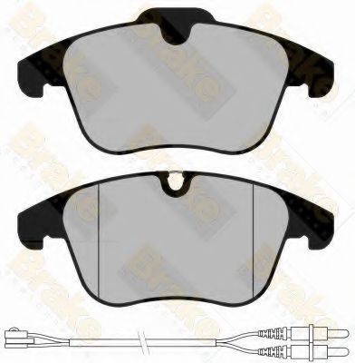 Brake ENGINEERING PA1857 Тормозные колодки для CITROËN C5 III (CитроËн С5 3) Brake ENGINEERING PA1857 Тормозные колодки для CITROËN C5 III (CитроËн С5 3)