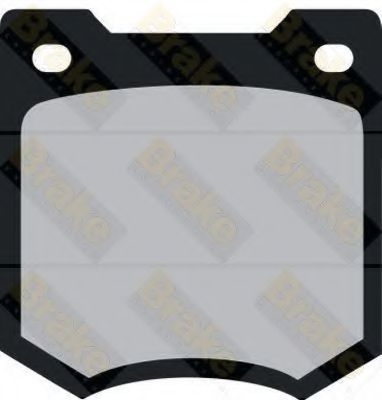 Brake ENGINEERING PA208 Тормозные колодки для FORD (Форд) Brake ENGINEERING PA208 Тормозные колодки для FORD (Форд)