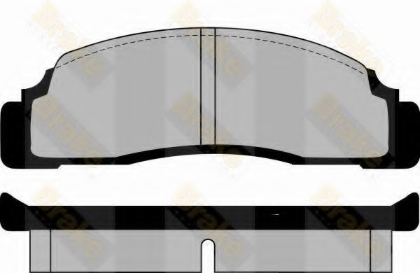 Brake ENGINEERING PA264 Тормозные колодки для FORD FIESTA (Форд Фиэста) Brake ENGINEERING PA264 Тормозные колодки для FORD FIESTA (Форд Фиэста)