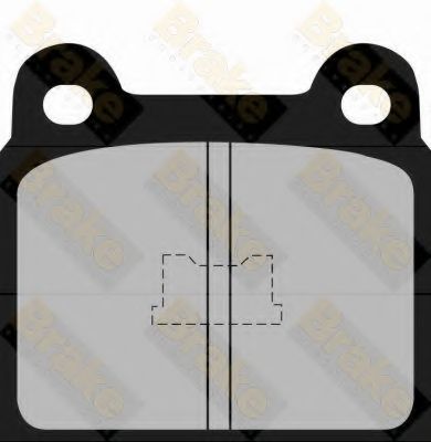 Brake ENGINEERING PA305 Тормозные колодки для VOLKSWAGEN DASHER (Фольксваген Дашэр) Brake ENGINEERING PA305 Тормозные колодки для VOLKSWAGEN DASHER (Фольксваген Дашэр)