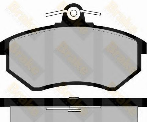 Brake ENGINEERING PA381 Тормозные колодки для VOLKSWAGEN (Фольксваген) Brake ENGINEERING PA381 Тормозные колодки для VOLKSWAGEN (Фольксваген)