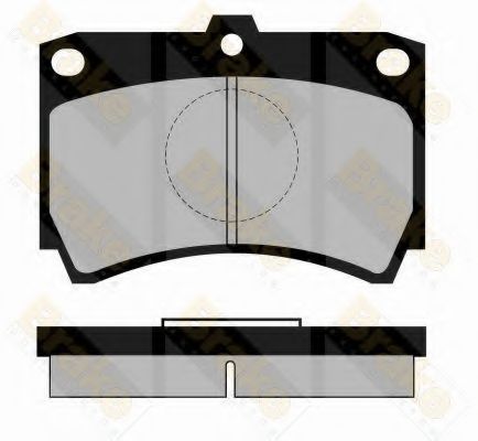 Brake ENGINEERING PA469 Тормозные колодки для MAZDA GLC II (Мазда Глc 2) Brake ENGINEERING PA469 Тормозные колодки для MAZDA GLC II (Мазда Глc 2)