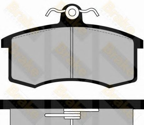 Brake ENGINEERING PA481 Тормозные колодки для ZAZ (Заз) Brake ENGINEERING PA481 Тормозные колодки для ZAZ (Заз)