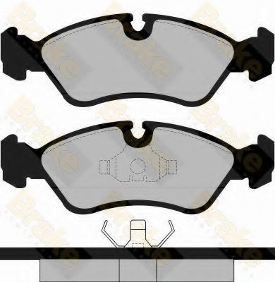 Brake ENGINEERING PA511 Тормозные колодки для DAEWOO (Дэу) Brake ENGINEERING PA511 Тормозные колодки для DAEWOO (Дэу)