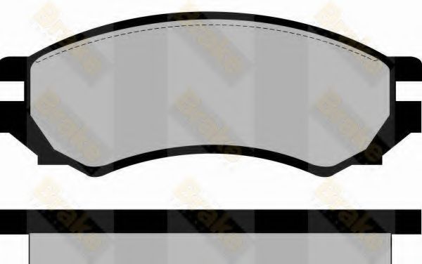 Brake ENGINEERING PA570 Тормозные колодки для NISSAN PRIMERA (Ниссан Примера) Brake ENGINEERING PA570 Тормозные колодки для NISSAN PRIMERA (Ниссан Примера)