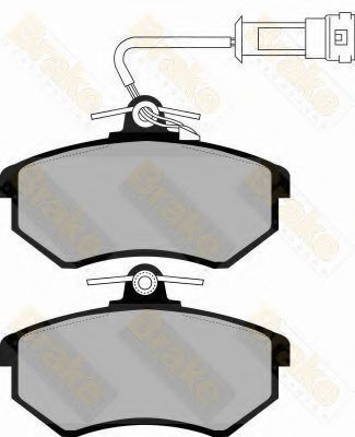 Brake ENGINEERING PA870 Тормозные колодки для CHERY FORA (Чери Фора) Brake ENGINEERING PA870 Тормозные колодки для CHERY FORA (Чери Фора)
