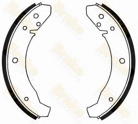 Brake ENGINEERING SH1025 Тормозные колодоки для VOLKSWAGEN COCCINELLE (Фольксваген Cоccинэллэ) Brake ENGINEERING SH1025 Тормозные колодоки для VOLKSWAGEN COCCINELLE (Фольксваген Cоccинэллэ)