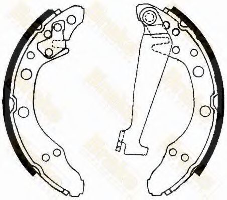 Brake ENGINEERING SH1092 Тормозные колодоки для VOLKSWAGEN LOAD UP (Фольксваген Лоад уп) Brake ENGINEERING SH1092 Тормозные колодоки для VOLKSWAGEN LOAD UP (Фольксваген Лоад уп)