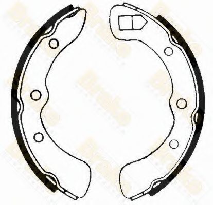 Brake ENGINEERING SH1139 Тормозные колодоки для DAIHATSU MIRA (Дайхатсу Мира) Brake ENGINEERING SH1139 Тормозные колодоки для DAIHATSU MIRA (Дайхатсу Мира)