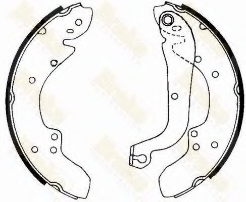 Brake ENGINEERING SH1152 Тормозные колодоки 