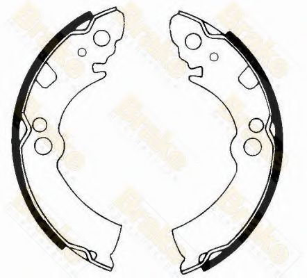 Brake ENGINEERING SH1156 Тормозные колодоки для NISSAN PULSAR I (Ниссан Пулсар и) Brake ENGINEERING SH1156 Тормозные колодоки для NISSAN PULSAR I (Ниссан Пулсар и)