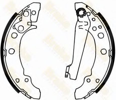 Brake ENGINEERING SH1166 Тормозные колодоки для AUDI 100 (Ауди 100) Brake ENGINEERING SH1166 Тормозные колодоки для AUDI 100 (Ауди 100)