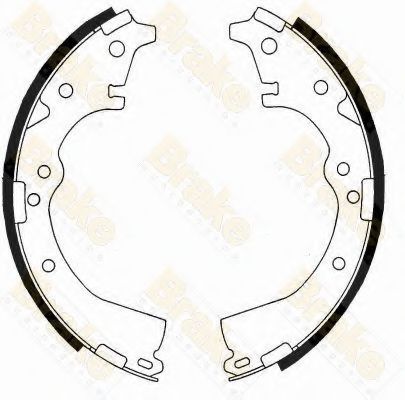 Brake ENGINEERING SH1184 Тормозные колодоки для TOYOTA HIACE II (Тойота/тоета Хиаcэ 2) Brake ENGINEERING SH1184 Тормозные колодоки для TOYOTA HIACE II (Тойота/тоета Хиаcэ 2)