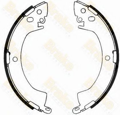 Brake ENGINEERING SH1185 Тормозные колодоки для MITSUBISHI COLT/RODEO (Митсубиши/митсубиси Cолт/родэо) Brake ENGINEERING SH1185 Тормозные колодоки для MITSUBISHI COLT/RODEO (Митсубиши/митсубиси Cолт/родэо)