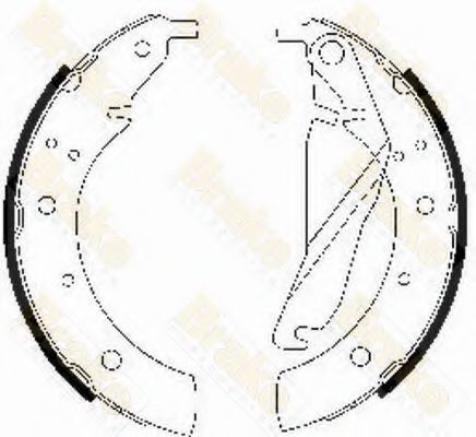 Brake ENGINEERING SH1209 Тормозные колодоки для BMW (Бмв) Brake ENGINEERING SH1209 Тормозные колодоки для BMW (Бмв)