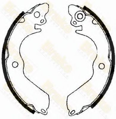 Brake ENGINEERING SH2422 Тормозные колодоки для PROTON SALOON (Протон Салоон) Brake ENGINEERING SH2422 Тормозные колодоки для PROTON SALOON (Протон Салоон)