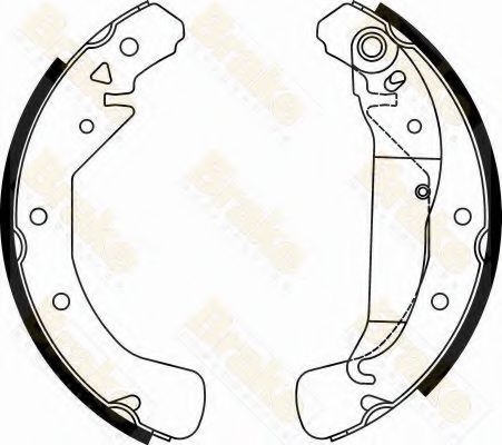 Brake ENGINEERING SH2497 Тормозные колодоки для OPEL ASTRA A (Опель Астра а) Brake ENGINEERING SH2497 Тормозные колодоки для OPEL ASTRA A (Опель Астра а)