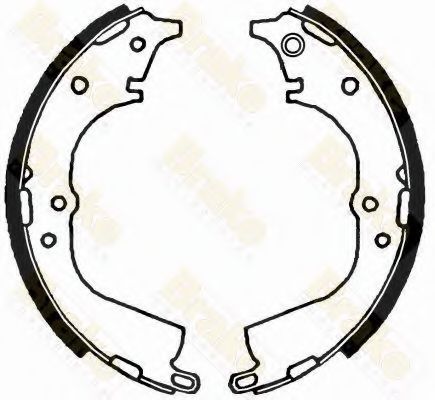 Brake ENGINEERING SH2525 Тормозные колодоки для TOYOTA HILUX II (Тойота/тоета Хилуx 2) Brake ENGINEERING SH2525 Тормозные колодоки для TOYOTA HILUX II (Тойота/тоета Хилуx 2)