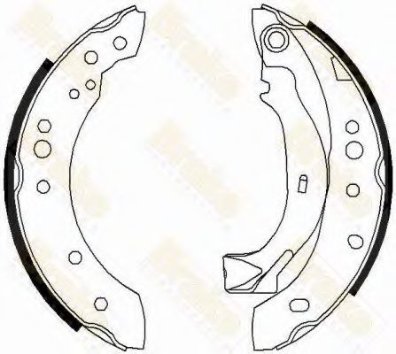 Brake ENGINEERING SH2577 Тормозные колодоки для CITROëN (Cитроëн) Brake ENGINEERING SH2577 Тормозные колодоки для CITROëN (Cитроëн)