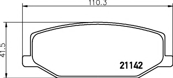 TEXTAR 2114202 Тормозные колодки для SUZUKI JIMNY SIERRA (Сузуки Жимнъ сиэрра) TEXTAR 2114202 Тормозные колодки для SUZUKI JIMNY SIERRA (Сузуки Жимнъ сиэрра)