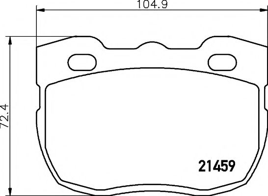 TEXTAR 2145901 Тормозные колодки для LAND ROVER DEFENDER (Ленд ровер/лэнд ровер Дэфэндэр) TEXTAR 2145901 Тормозные колодки для LAND ROVER DEFENDER (Ленд ровер/лэнд ровер Дэфэндэр)