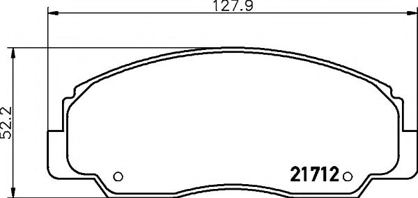 TEXTAR 2171201 Тормозные колодки для DAIHATSU FEROZA HARD TOP (Дайхатсу Фэроза хард топ) TEXTAR 2171201 Тормозные колодки для DAIHATSU FEROZA HARD TOP (Дайхатсу Фэроза хард топ)