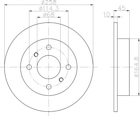 TEXTAR 92056400 Тормозной диск для NISSAN PRIMERA (Ниссан Примера) TEXTAR 92056400 Тормозной диск для NISSAN PRIMERA (Ниссан Примера)