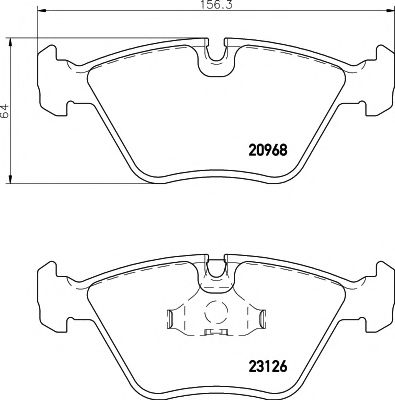 TEXTAR 2312601 Тормозные колодки для JAGUAR VANDEN PLAS (Ягуар Vандэн плас) TEXTAR 2312601 Тормозные колодки для JAGUAR VANDEN PLAS (Ягуар Vандэн плас)