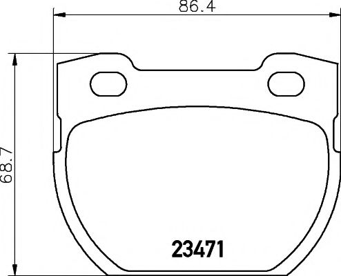 TEXTAR 2347101 Тормозные колодки для LAND ROVER DEFENDER (Ленд ровер/лэнд ровер Дэфэндэр) TEXTAR 2347101 Тормозные колодки для LAND ROVER DEFENDER (Ленд ровер/лэнд ровер Дэфэндэр)