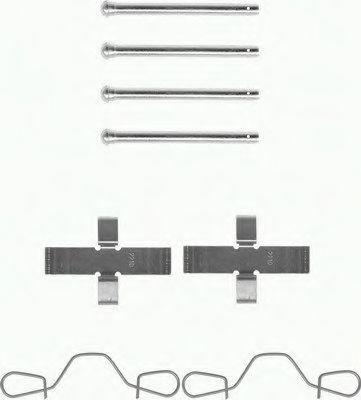 TEXTAR 82011100 Комплектующие, колодки дискового тормоза для VOLKSWAGEN GOLF (Фольксваген Голф) TEXTAR 82011100 Комплектующие, колодки дискового тормоза для VOLKSWAGEN GOLF (Фольксваген Голф)