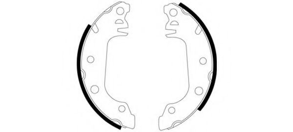 TEXTAR 91012900 Тормозные колодоки для FORD FIESTA (Форд Фиэста) TEXTAR 91012900 Тормозные колодоки для FORD FIESTA (Форд Фиэста)