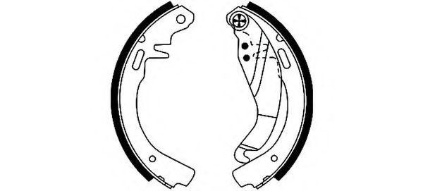 TEXTAR 91019700 Тормозные колодоки для OPEL CORSA A (Опель Cорса а) TEXTAR 91019700 Тормозные колодоки для OPEL CORSA A (Опель Cорса а)