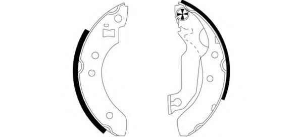 TEXTAR 91027200 Тормозные колодоки для FORD ORION II (Форд Орион 2) TEXTAR 91027200 Тормозные колодоки для FORD ORION II (Форд Орион 2)