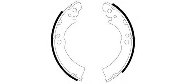 TEXTAR 91032200 Тормозные колодоки для NISSAN PULSAR I (Ниссан Пулсар и) TEXTAR 91032200 Тормозные колодоки для NISSAN PULSAR I (Ниссан Пулсар и)