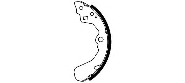 TEXTAR 91039001 Тормозные колодоки для SUBARU JUSTY II (Субару Жустъ 2) TEXTAR 91039001 Тормозные колодоки для SUBARU JUSTY II (Субару Жустъ 2)