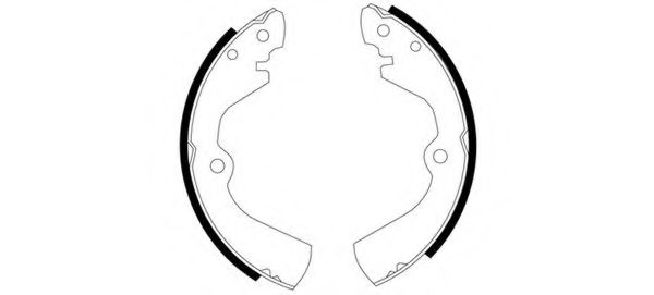 TEXTAR 91042400 Тормозные колодоки для NISSAN (Ниссан) TEXTAR 91042400 Тормозные колодоки для NISSAN (Ниссан)