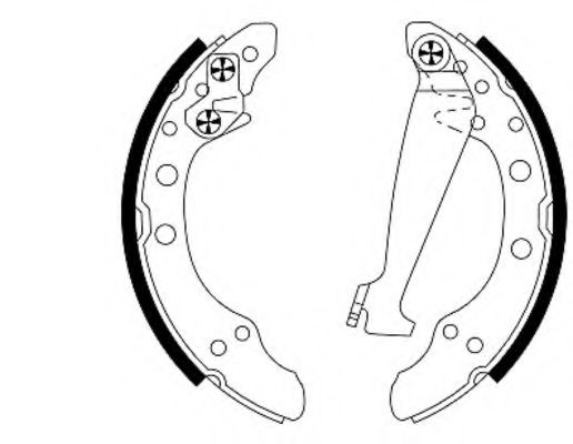 TEXTAR 91044700 Тормозные колодоки для VOLKSWAGEN GOL (Фольксваген Гол) TEXTAR 91044700 Тормозные колодоки для VOLKSWAGEN GOL (Фольксваген Гол)
