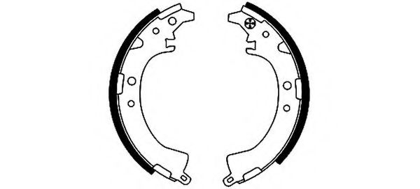 TEXTAR 91048200 Тормозные колодоки для TOYOTA RAV 4 I (Тойота/тоета Рав 4 1) TEXTAR 91048200 Тормозные колодоки для TOYOTA RAV 4 I (Тойота/тоета Рав 4 1)
