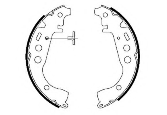 TEXTAR 91053500 Тормозные колодоки для TOYOTA ECHO (Тойота/тоета Эчо) TEXTAR 91053500 Тормозные колодоки для TOYOTA ECHO (Тойота/тоета Эчо)