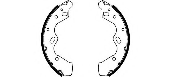 TEXTAR 91056300 Тормозные колодоки для MAZDA (Мазда) TEXTAR 91056300 Тормозные колодоки для MAZDA (Мазда)