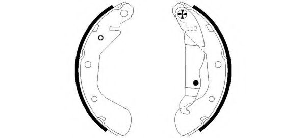 TEXTAR 83058100 Тормозные колодоки для OPEL CORSA CLASSIC (Опель Корса классик) TEXTAR 83058100 Тормозные колодоки для OPEL CORSA CLASSIC (Опель Корса классик)