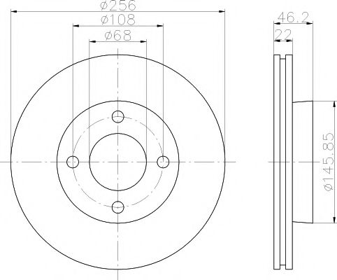 TEXTAR 92026000 Тормозной диск для AUDI 100 (Ауди 100) TEXTAR 92026000 Тормозной диск для AUDI 100 (Ауди 100)