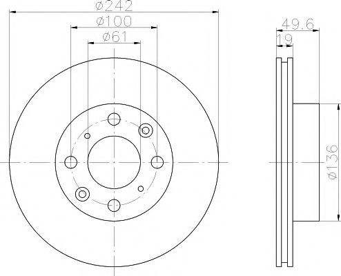 TEXTAR 92046200 Тормозной диск для HONDA PRELUDE III (Хонда Прэлудэ 3) TEXTAR 92046200 Тормозной диск для HONDA PRELUDE III (Хонда Прэлудэ 3)