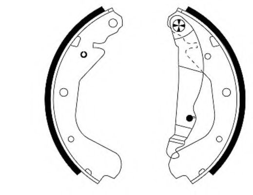 TEXTAR 91033000 Тормозные колодоки для OPEL CORSA A (Опель Cорса а) TEXTAR 91033000 Тормозные колодоки для OPEL CORSA A (Опель Cорса а)