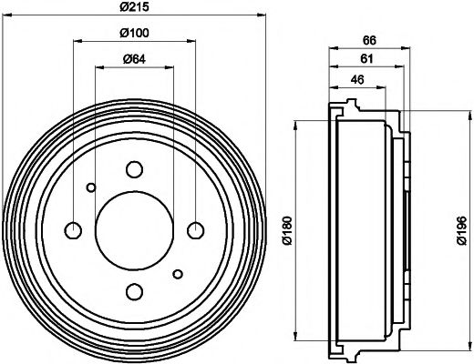 TEXTAR 94025900 Тормозной барабан для MITSUBISHI MIRAGE (Митсубиши/митсубиси Мирагэ) TEXTAR 94025900 Тормозной барабан для MITSUBISHI MIRAGE (Митсубиши/митсубиси Мирагэ)