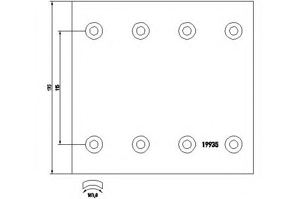 TEXTAR 1993502 Комплект тормозных башмаков, барабанные тормоза для RENAULT TRUCKS MANAGER (Рено трак Манагэр) TEXTAR 1993502 Комплект тормозных башмаков, барабанные тормоза для RENAULT TRUCKS MANAGER (Рено трак Манагэр)