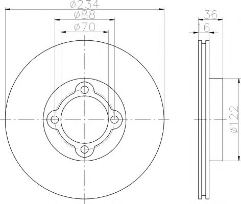 TEXTAR 92114000 Тормозной диск для DAIHATSU CHARADE III (Дайхатсу Чарадэ 3) TEXTAR 92114000 Тормозной диск для DAIHATSU CHARADE III (Дайхатсу Чарадэ 3)