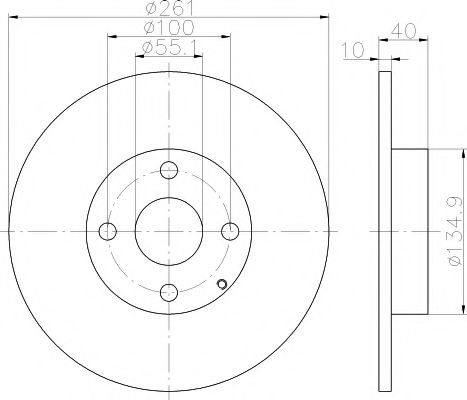 TEXTAR 92130200 Тормозной диск для TOYOTA (FAW) CROWN ROYAL (Тойота/тоета (фав) Cровн роял) TEXTAR 92130200 Тормозной диск для TOYOTA (FAW) CROWN ROYAL (Тойота/тоета (фав) Cровн роял)