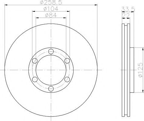 TEXTAR 92095000 Тормозной диск для MITSUBISHI COLT/RODEO (Митсубиши/митсубиси Cолт/родэо) TEXTAR 92095000 Тормозной диск для MITSUBISHI COLT/RODEO (Митсубиши/митсубиси Cолт/родэо)